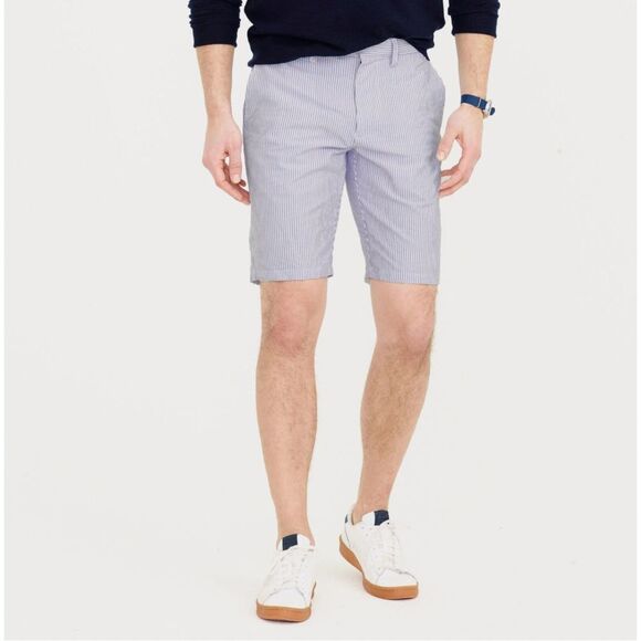 J. Crew Other - NWT J.Crew Men's 10.5" Shorts in Blue Stripe Catalina Waist 32